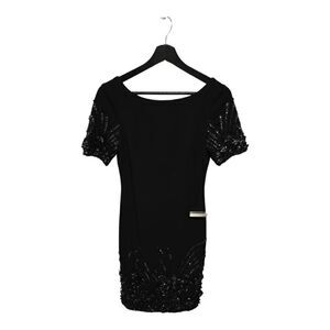 NWT Aidan Mattox Cocktail Black Dress SZ 2